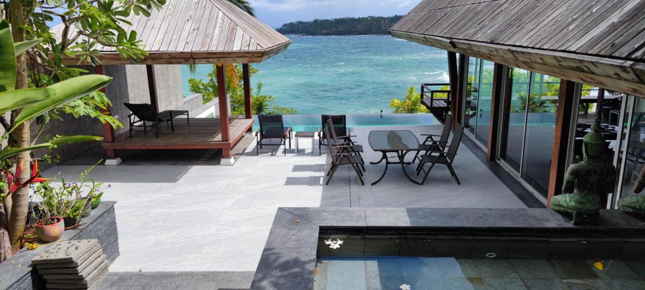 Surin Beach Oceanfront Villa With Ocean And Beach Views Kültér fotó