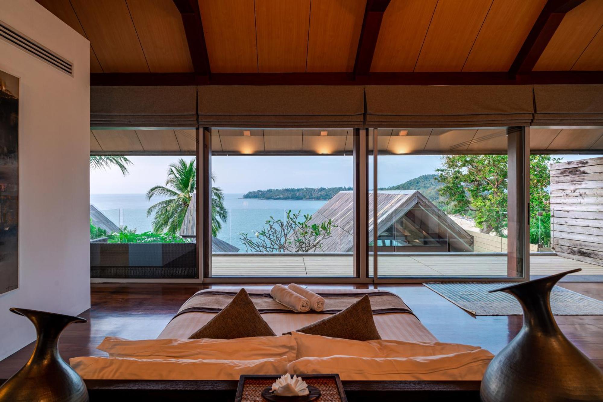 Surin Beach Oceanfront Villa With Ocean And Beach Views Kültér fotó