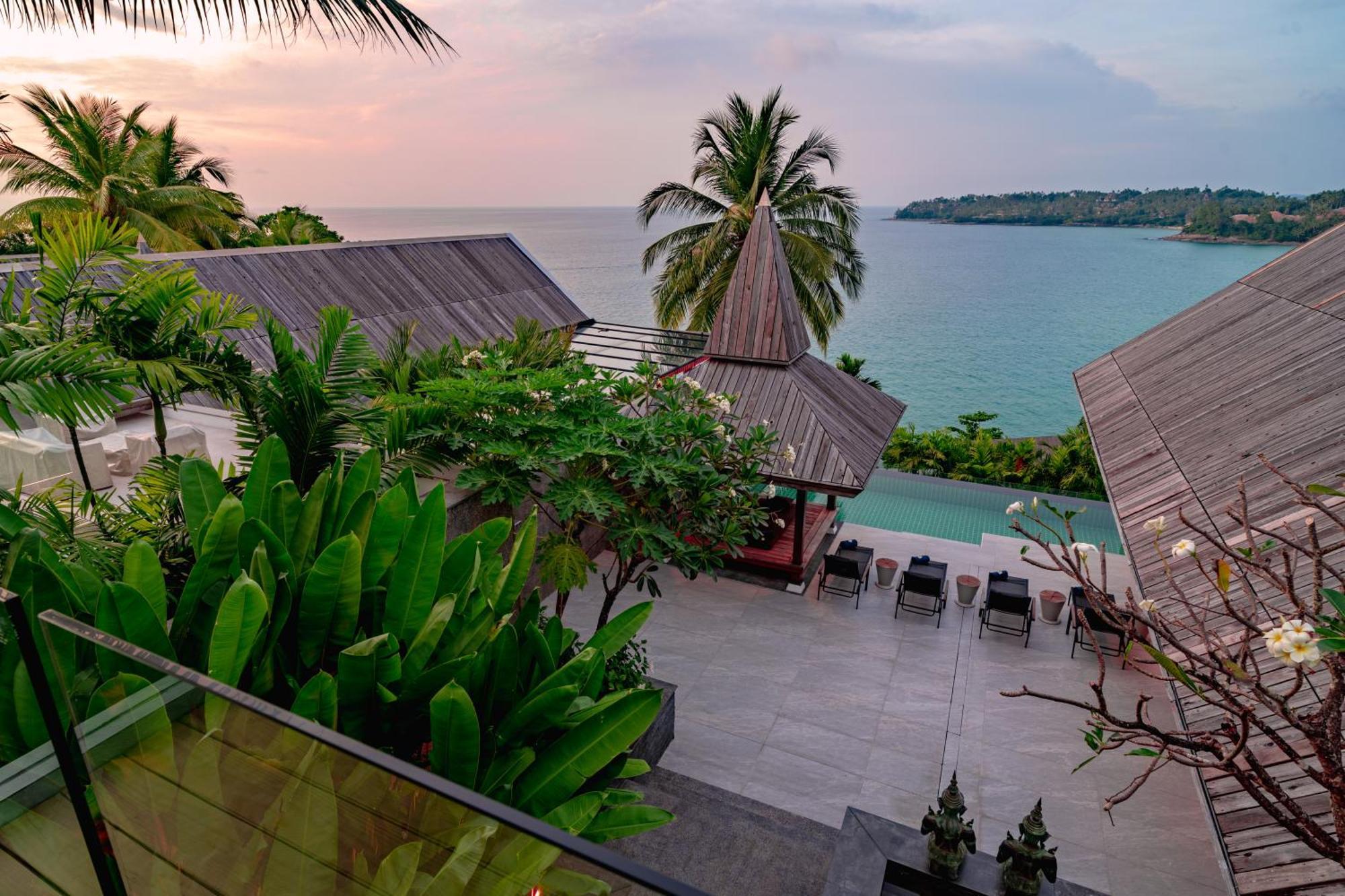 Surin Beach Oceanfront Villa With Ocean And Beach Views Kültér fotó