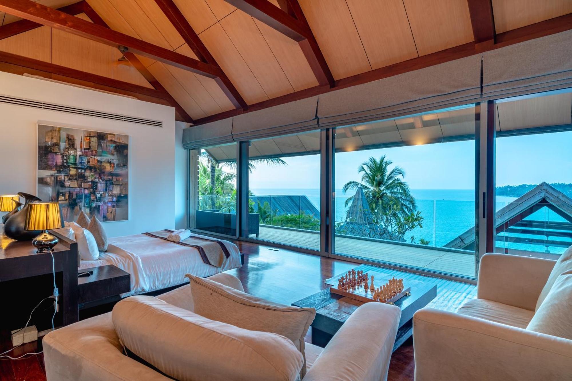 Surin Beach Oceanfront Villa With Ocean And Beach Views Kültér fotó